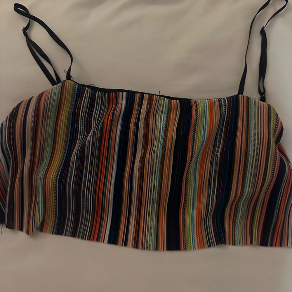 Multi color crop tank
